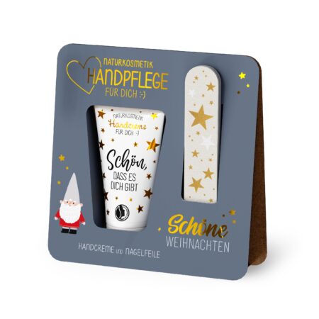 Handpflegeset Happy Christmas "Schöne Weihnachten" (Zwerg)