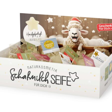 Seife Stern 25g Schöne Weihnachten im Display MIX