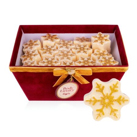 Badefizzer BODY LUXURY in Schneeflockenform, 25g