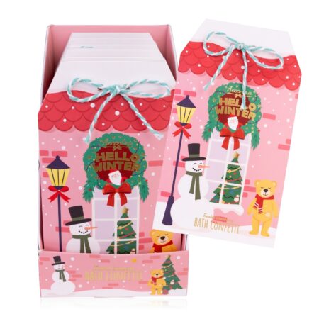 Badekonfetti HELLO WINTER in Geschenkumschlag, 10g