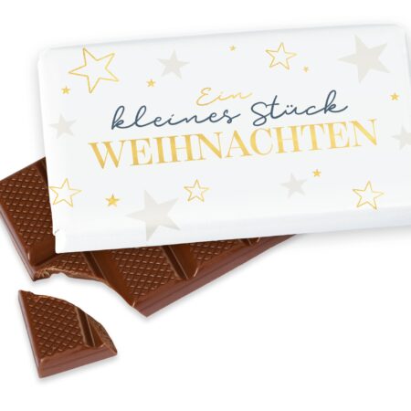 Schokolade 40g Schöne Weihnachten "Kleines Stück Weihnachten"
