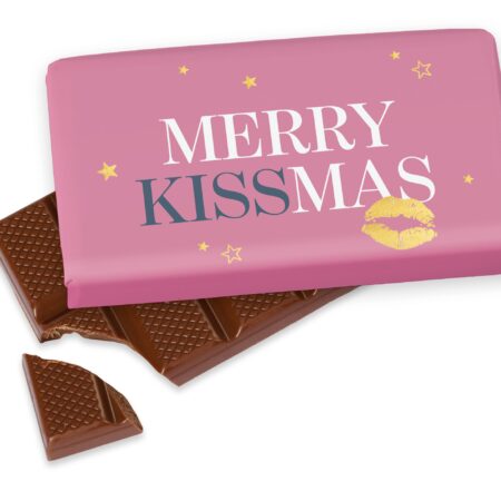 Schokolade 40g Merry Kissmas "Kiss Kissmas"