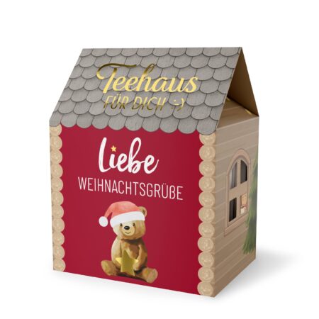 Teehaus Happy Christmas "Liebe Weihnachtsgrüsse" (Bär)