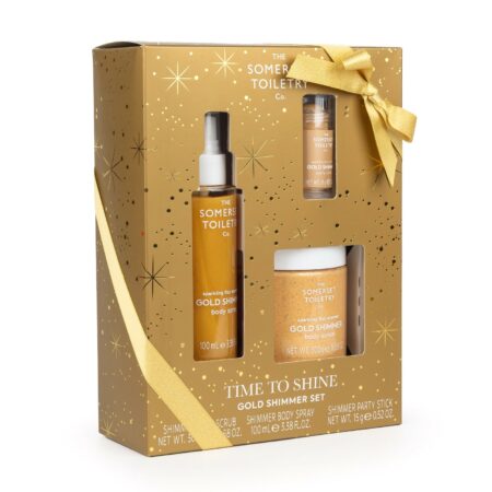Geschenkset'Time To Shine' Gold Shimmer - Prosecco