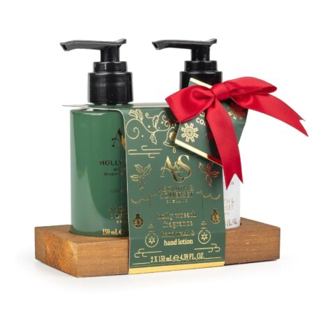 Flüssigseife & Handlotion 2x130ml Holly Wreath