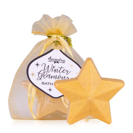 Gästeseife Stern WINTER GLAMOUR in Organzabeutel, 35g