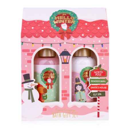 Badeset HELLO WINTER in Geschenkbox