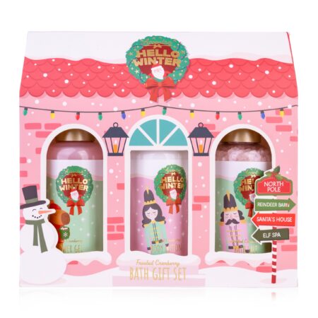 Badeset HELLO WINTER in Geschenkbox