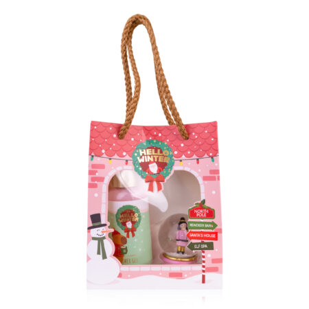Badeset HELLO WINTER in Geschenktasche