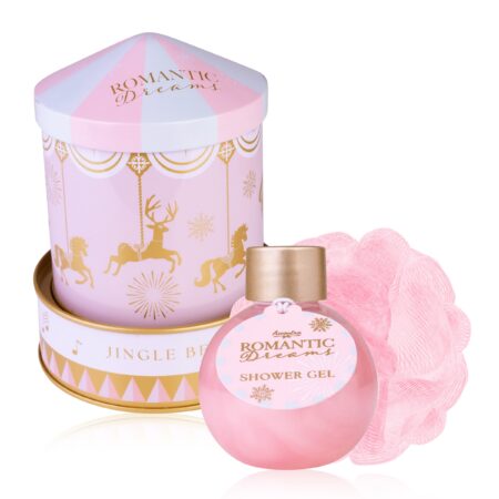 Badeset ROMANTIC DREAMS in Blechdose mit Spieluhr
