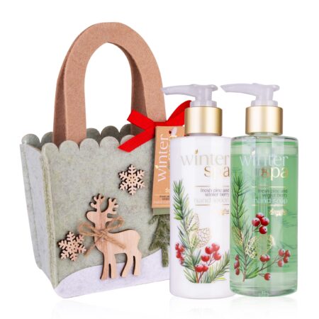 Badeset WINTER SPA in Filztasche
