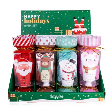 Badeset HAPPY HOLIDAYS in Geschenkverpackung