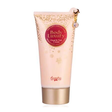 Hand- & Nagelcreme BODY LUXURY in Tube mit Charm-Anhänger, 60ml