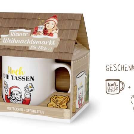 Kleiner Weihnachtsmarkt Manntastische Weihnachten "Hoch die Tassen"