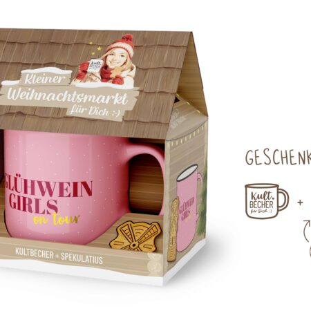 Kleiner Weihnachtsmarkt Weihnachten "Glühwein Girls"