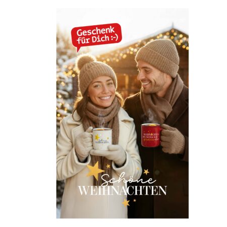 Banner 50x80cm Schöne Weihnachten