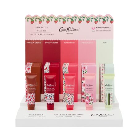 Lippenbalsam-Thekendisplay leer