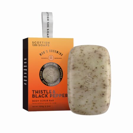 Körperpeeling-Seife 150g Thistle & Black Pepper