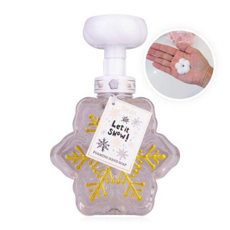 Handseife SNOWFLAKE in Spender mit Schaumpumpe (Blume), 500ml