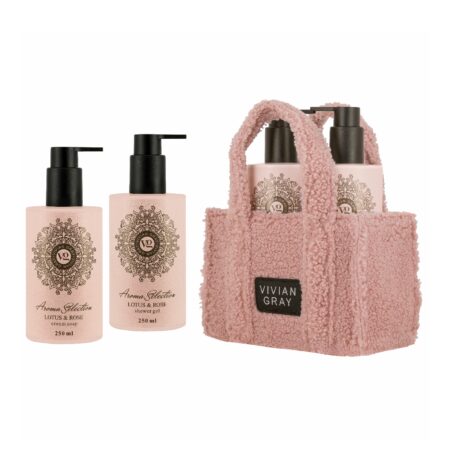 Flüssigseife & Duschgel 2x250ml Lotus & Rose